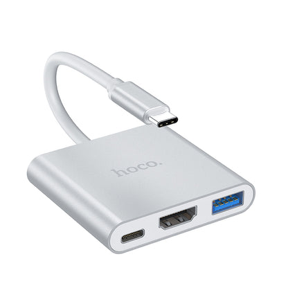 HOCO HB14 Type-C to USB3.0+HDTV+PD Converter/Adapter/Hub