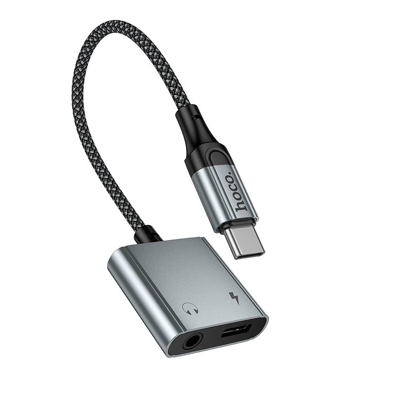 HOCO UPA34 Adapter Type-C to Type-C + 3.5mm Digital Audio Converter