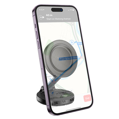 HOCO H61 Folding Ring Magnetic Car Holder for Dashboard/Center Console