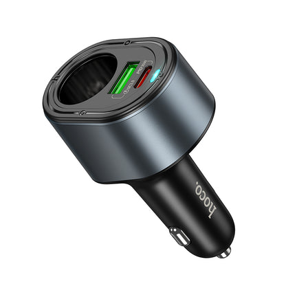 HOCO Z56 PD35W + QC3.0 Car Charger with Cigarette Lighter