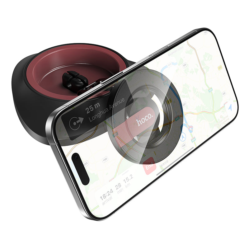 HOCO H90 Suction Cup Magnetic Car Holder for Windshield/Center Console