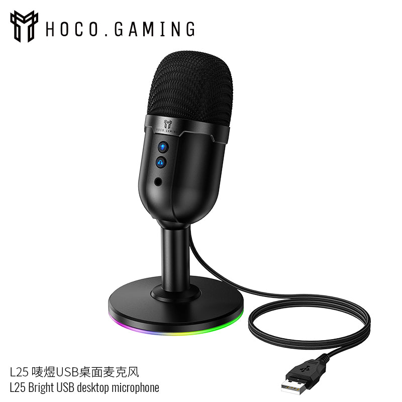 L25 Bright USB desktop microphone