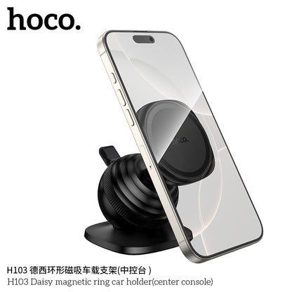 H103 Daisy magnetic ring car holder(center console)