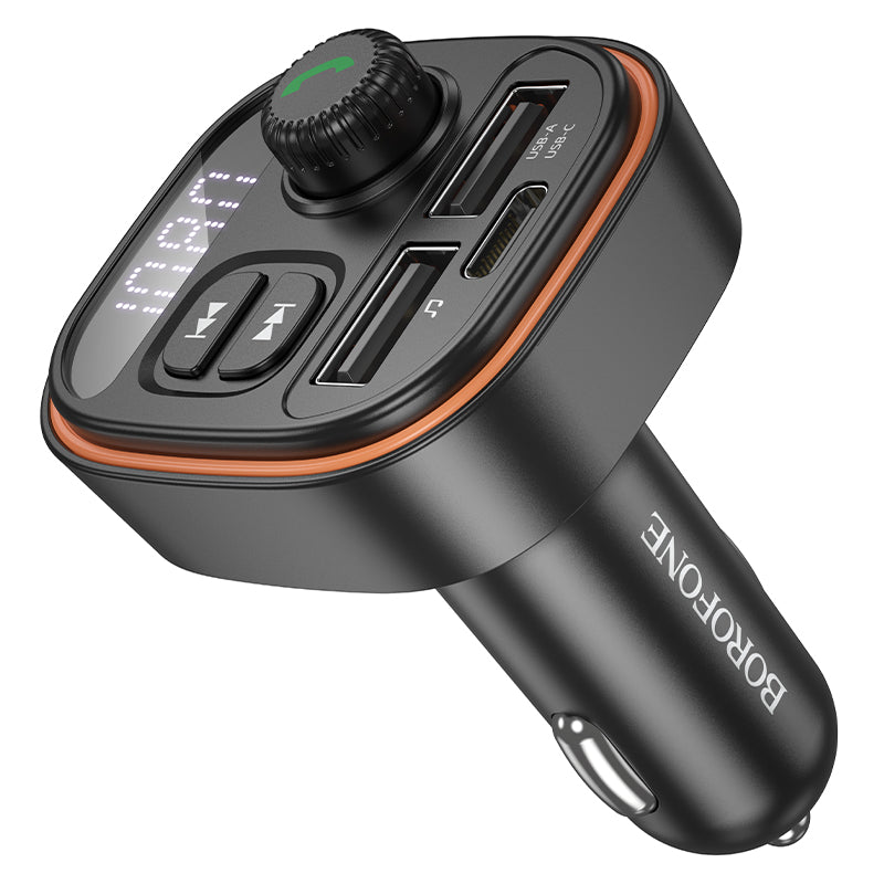 HOCO BC59 Car Charger with Bluetooth + FM Transmitter