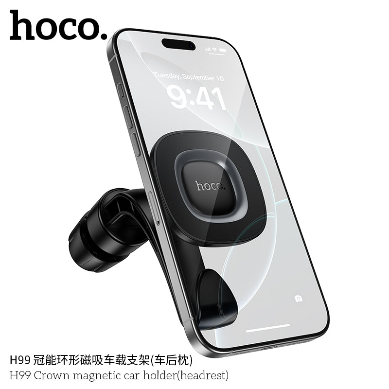 H99 Crown magnetic car holder(headrest)