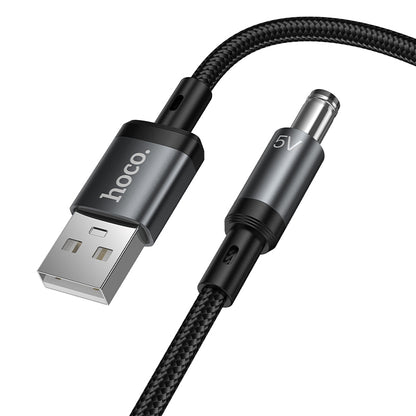 HOCO X129 DC5.5 Charging Cable (Type-C 12V or USB-A 5V)
