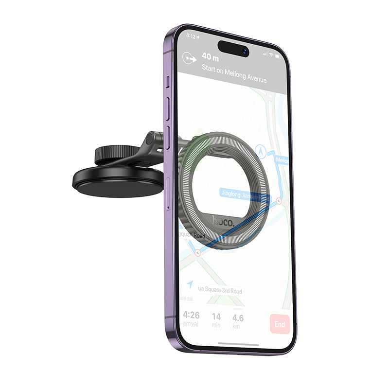 HOCO H77 Folding Ring Magnetic Car Holder for Dashboard/Center Console