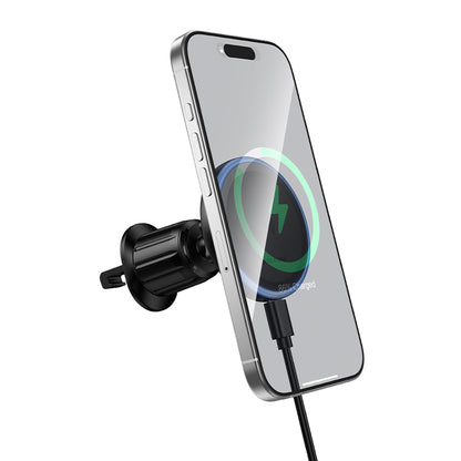 HOCO BOROFONE BH224 Magnetic Wireless Fast Charging Car Holder for Air Outlet