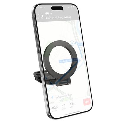 HOCO H98 Ring Folding Magnetic Phone Holder for Center Console
