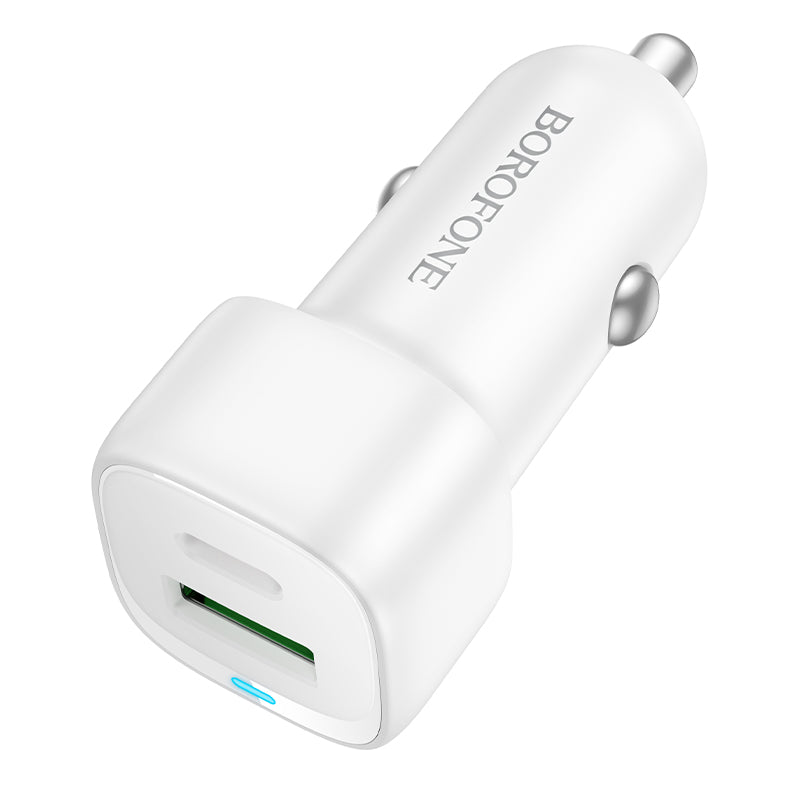 HOCO BOROFONE BZ34B PD38W Type-C and USB-A Car Fast Charger