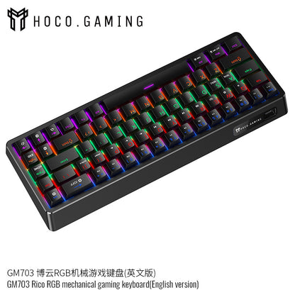 GM703 Rico RGB mechanical gaming keyboard