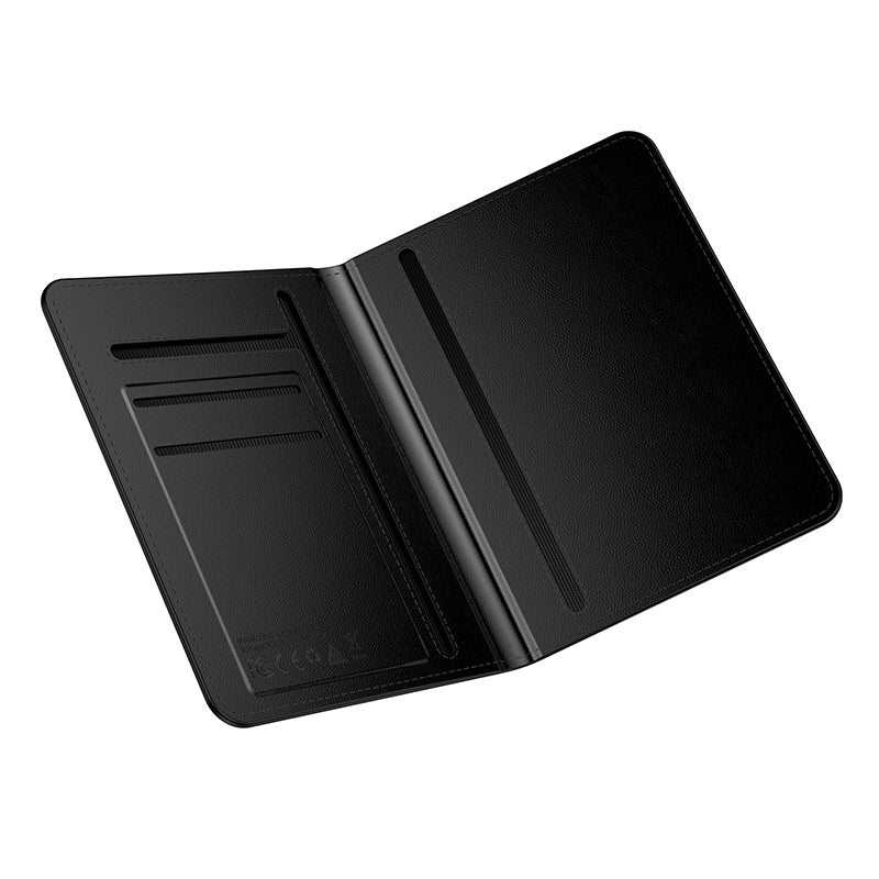 HOCO E91G Anti-Loss Smart Passport Cover (Wireless Charging Model) (Apple Only)