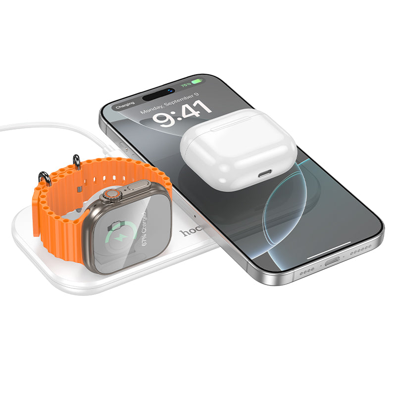 HOCO CW65 3-in-1 Wireless Charger