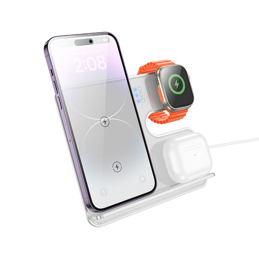 HOCO CQ19 3-in-1 Wireless Charging Dock