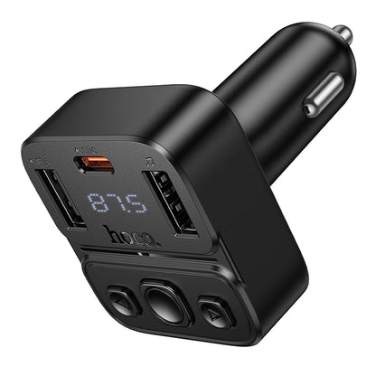 HOCO E87 35W(1A1C) Car Charger with Bluetooth + FM Transmitter