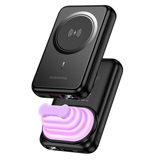 HOCO BOROFONE BJ83 10000mAh 22.5W + PD20W Wireless Charging Power Bank with Stand