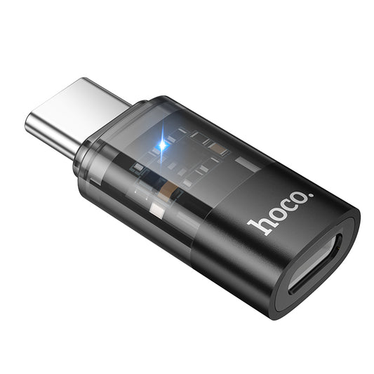 HOCO UA36D USB-C / Type-C Male to Lightning Female OTG Adapter