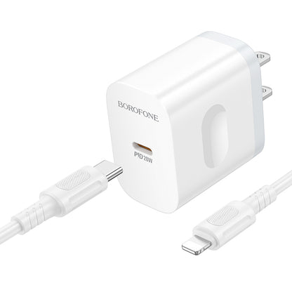 HOCO BOROFONE BA99 PD20W Single Port Charger (US) Set