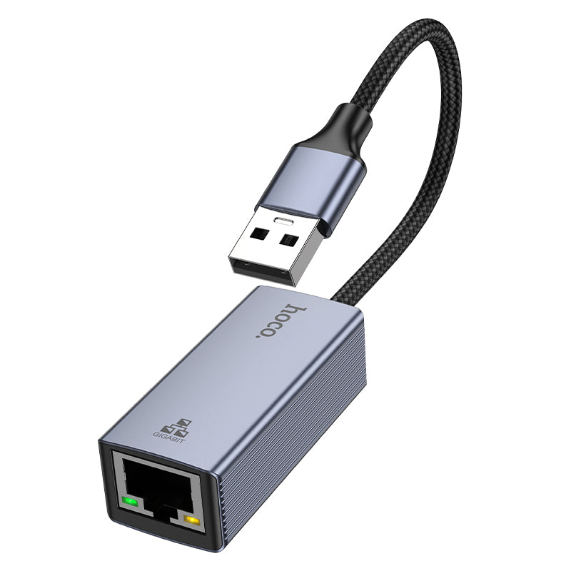 HOCO UA37 USB-A Ethernet Adapter(1000 Mbps)