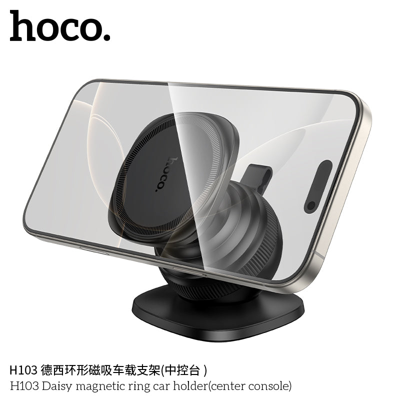 H103 Daisy magnetic ring car holder(center console)