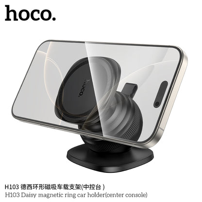 H103 Daisy magnetic ring car holder(center console)