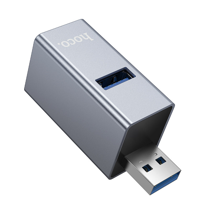 HOCO HB54 USB to USB2.0 x 2, USB3.0 3-in-1 Converter/Adapter/Hub