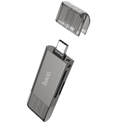 HOCO HB39 USB-A and Type-C 3.0 Card Reader