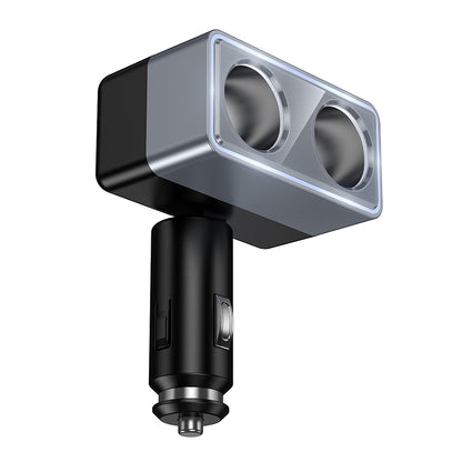 HOCO Z65 Dual Cigarette Lighter Car Charger