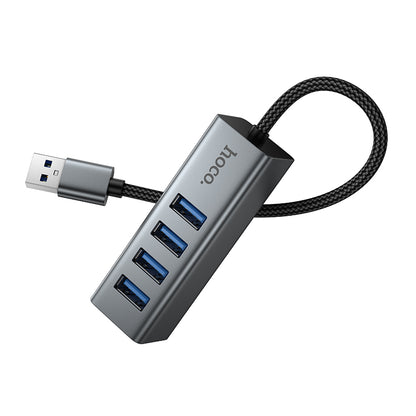 HOCO HB1B 4-in-1 USB to USB3.0*4 Converter/Adapter/Hub
