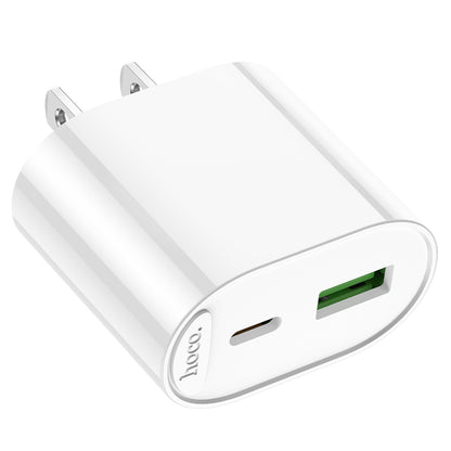 HOCO C109 PD20W + QC3.0 Dual-port Charger (US)