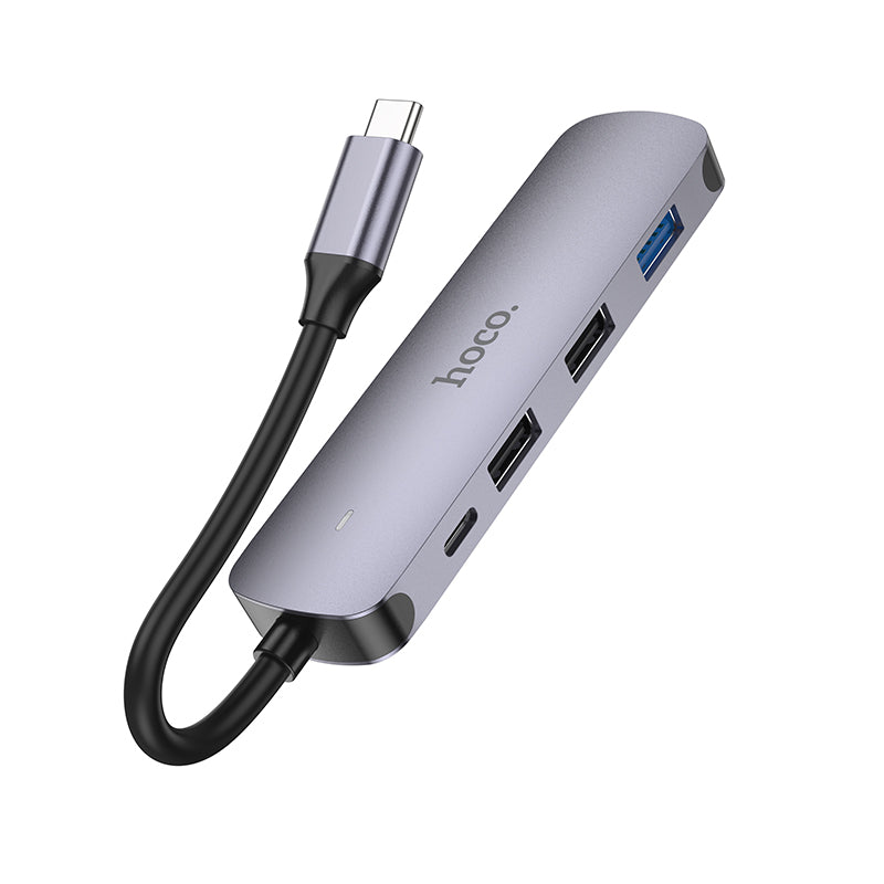 HOCO HB27 Type-C to HDTV + USB3.0 + USB2.0*2 + PD Converter/Adapter/Hub