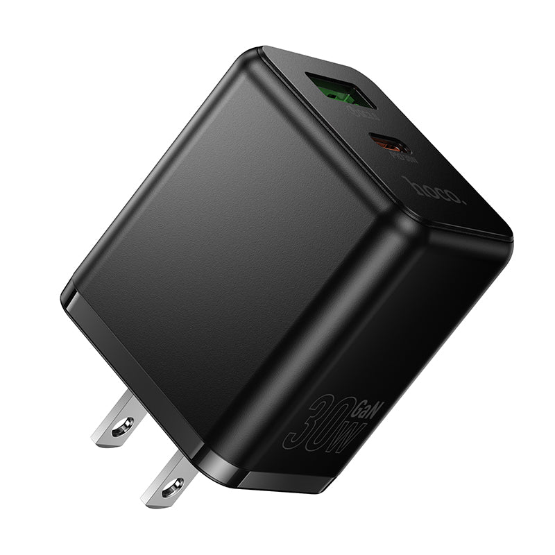 HOCO C157 PD30W+QC3.0 Dual-port Multi-Protocol Charger (US)