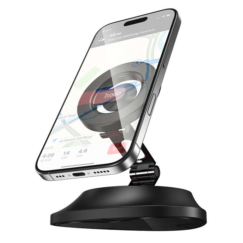 HOCO H90 Suction Cup Magnetic Car Holder for Windshield/Center Console