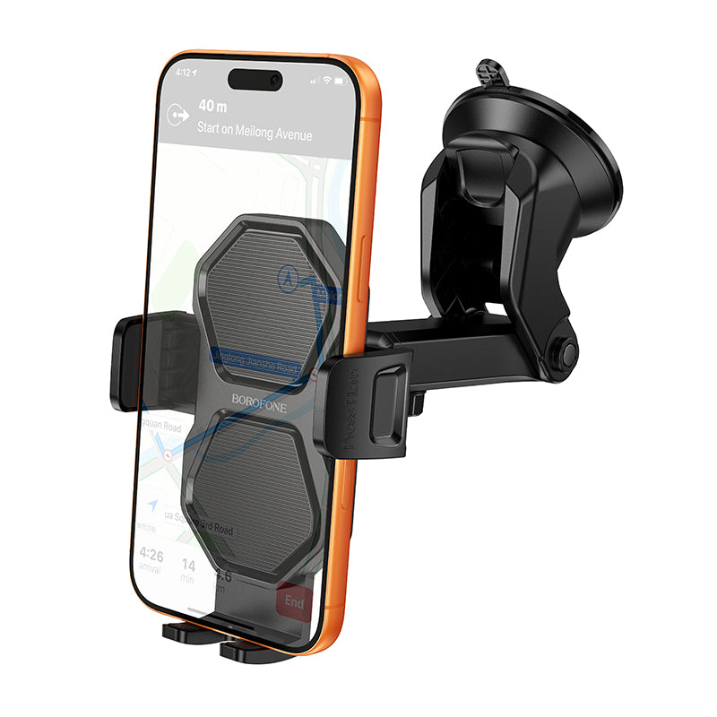 HOCO BOROFONE BH146 Push-type Car Holder for Center Console