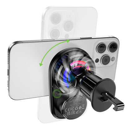 HOCO HW36 Wireless Charging Car Holder for Air Outlet