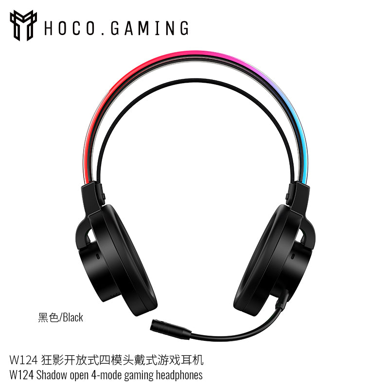 W124 Shadow open 4-mode gaming headphones