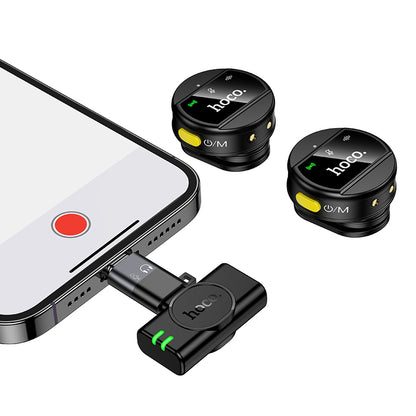 HOCO L22 2-in-1 Wireless Digital Microphone (Lightning/Type-C)