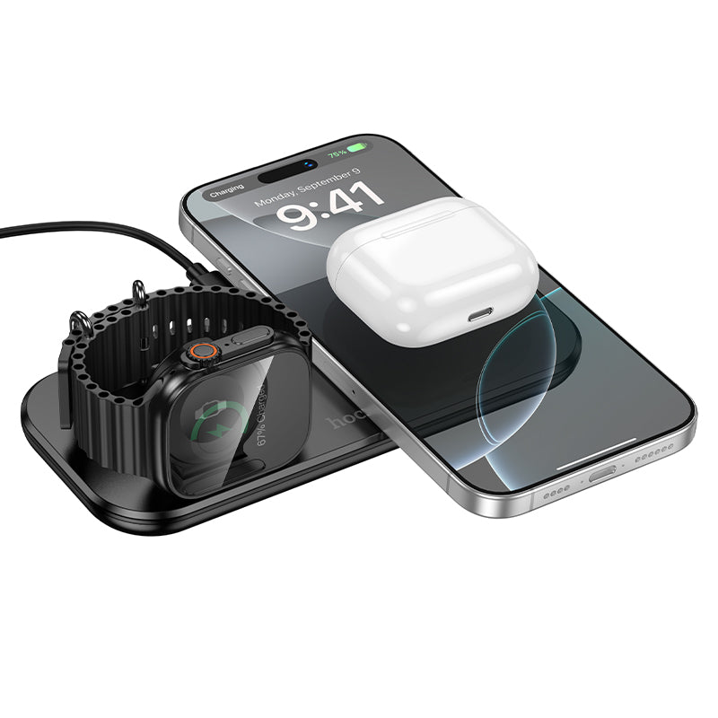 HOCO CW65 3-in-1 Wireless Charger