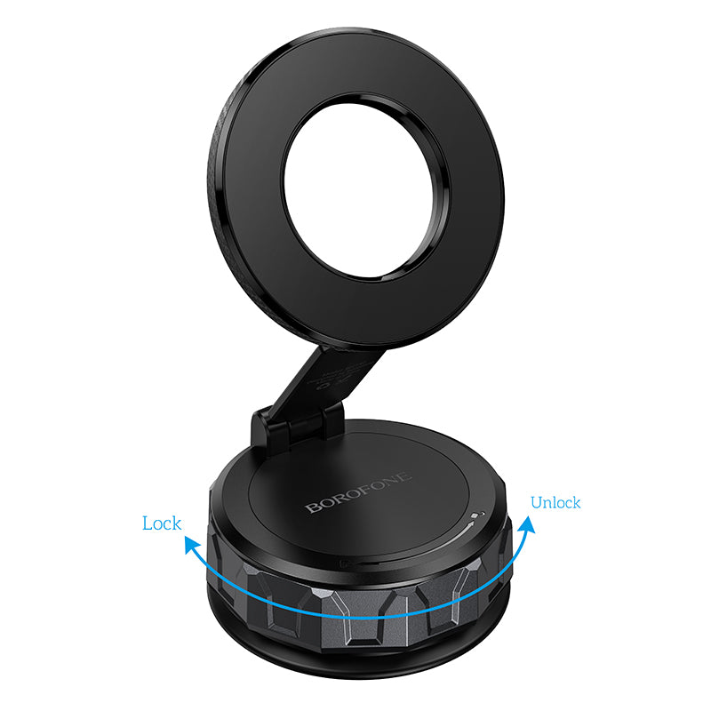 HOCO BOROFONE BH140 Suction Cup Magnetic Ring Car Holder