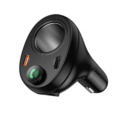 HOCO E88 35W(2C) Cigarette Lighter Car Charger with Bluetooth + FM Transmitter