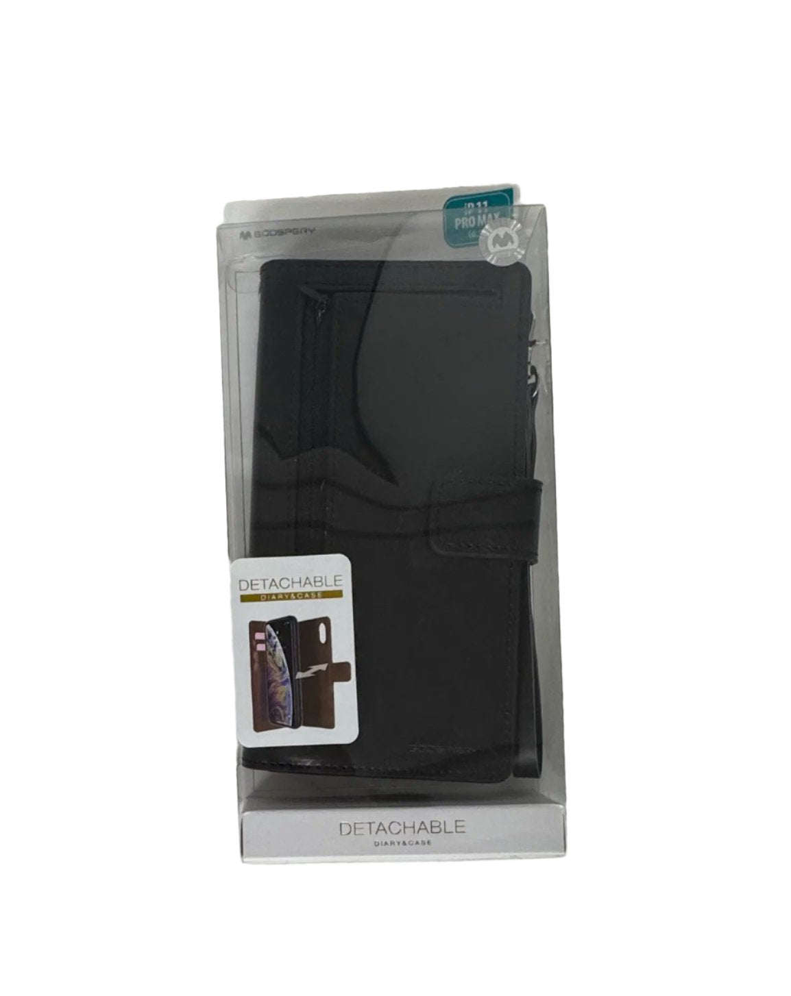 BLUEMOON Goospery iPhone Wallet Case Black