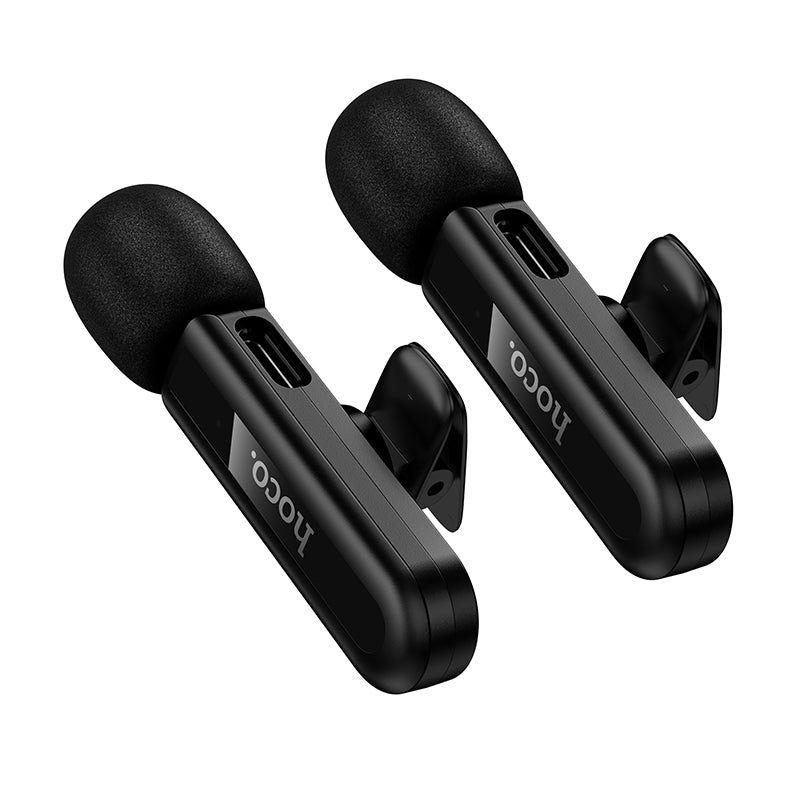 HOCO L20C Dual Wireless Microphone (Lightning/Type-C/3.5)