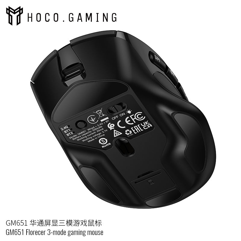 GM651 Florecer 3-mode gaming mouse