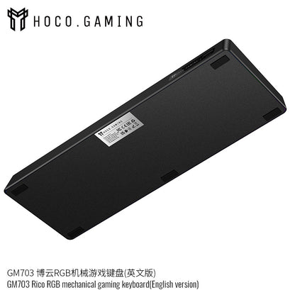 GM703 Rico RGB mechanical gaming keyboard