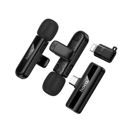 HOCO L20A Wireless Microphone (Lightning/Type-C)