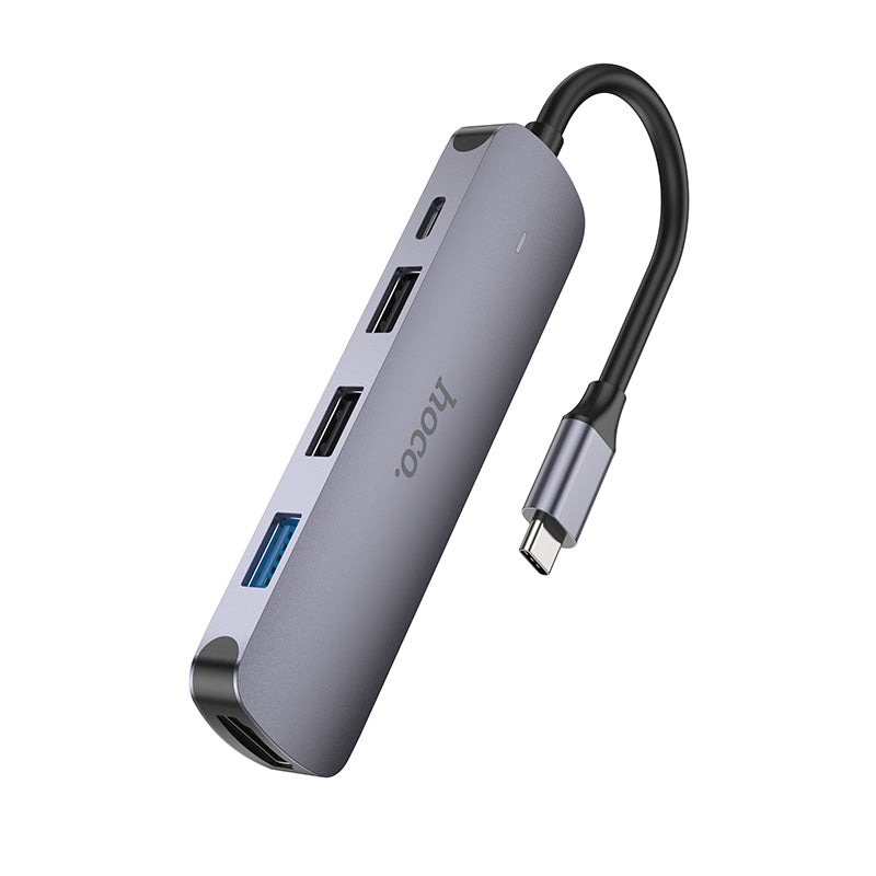 HOCO HB27 Type-C to HDTV + USB3.0 + USB2.0*2 + PD Converter/Adapter/Hub