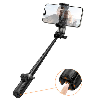 HOCO K27 Aluminum Alloy Live Broadcast Holder Selfie Stick Tripod