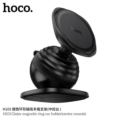 H103 Daisy magnetic ring car holder(center console)