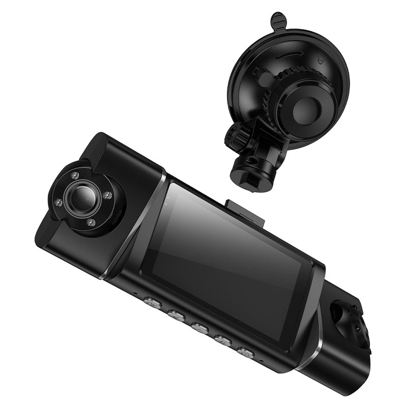 HOCO DV17 360°driving recorder 3-inch display(4-lens)
