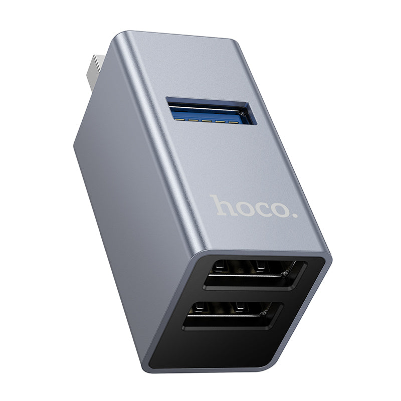 HOCO HB54 USB to USB2.0 x 2, USB3.0 3-in-1 Converter/Adapter/Hub